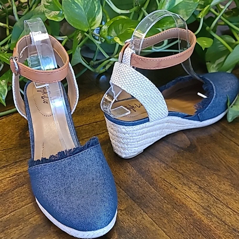 Style & Co espadrille wedges
